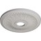 Ekena Millwork Bailey Ceiling Medallion (Fits Canopies up to 5 3/4"), 18"OD x 3 3/4"ID x 1 1/2"P, Ultra Pure White CM18BIUWF - alternate 2